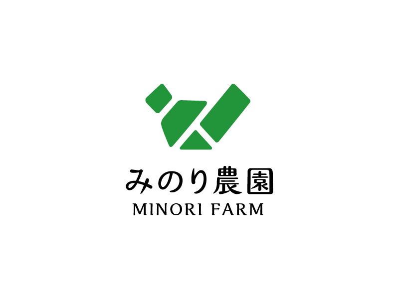 株式会社河建様 みのり農園 ロゴマーク