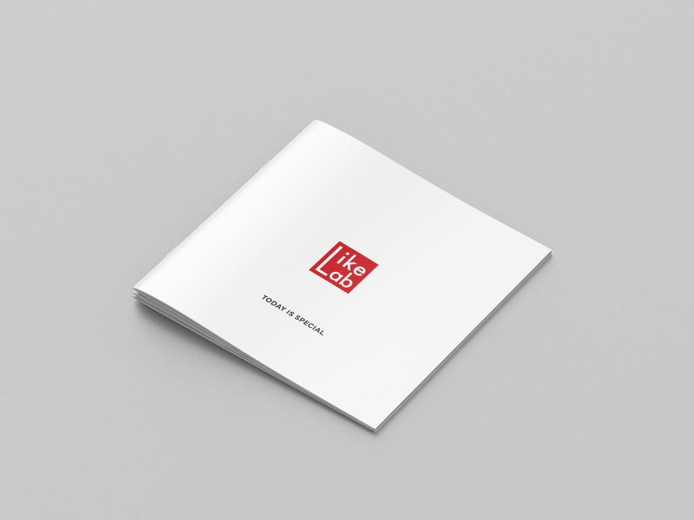 株式会社LikeLab様 会社案内パンフレット