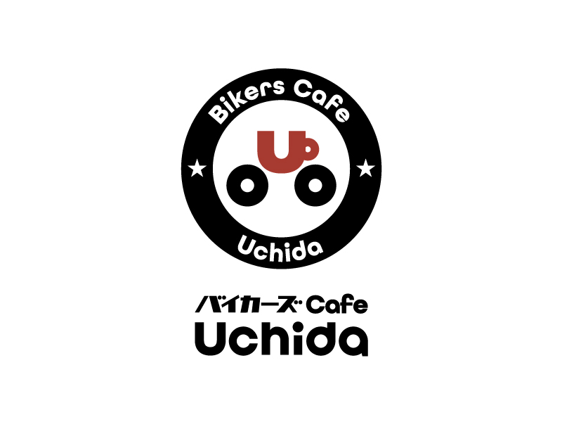 バイカーズ Cafe Uchida様 ロゴマーク
